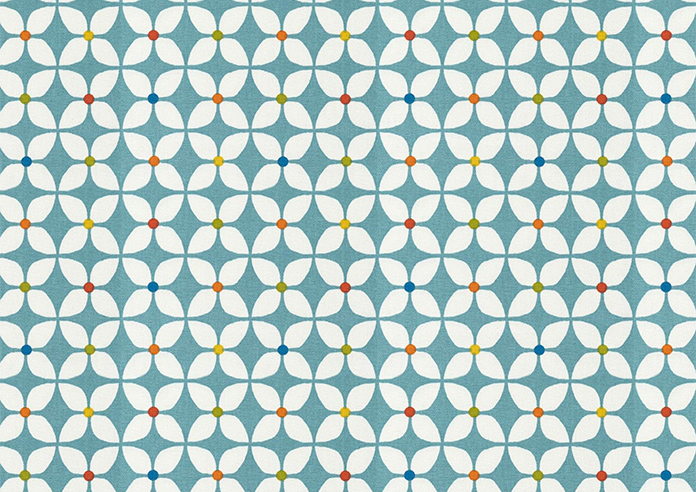 Zap, Azure - Twist&Fit Roman Blind - Image 7